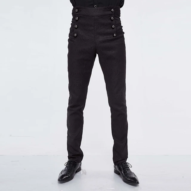 Dress Pants For Men High Waisted Slim 
