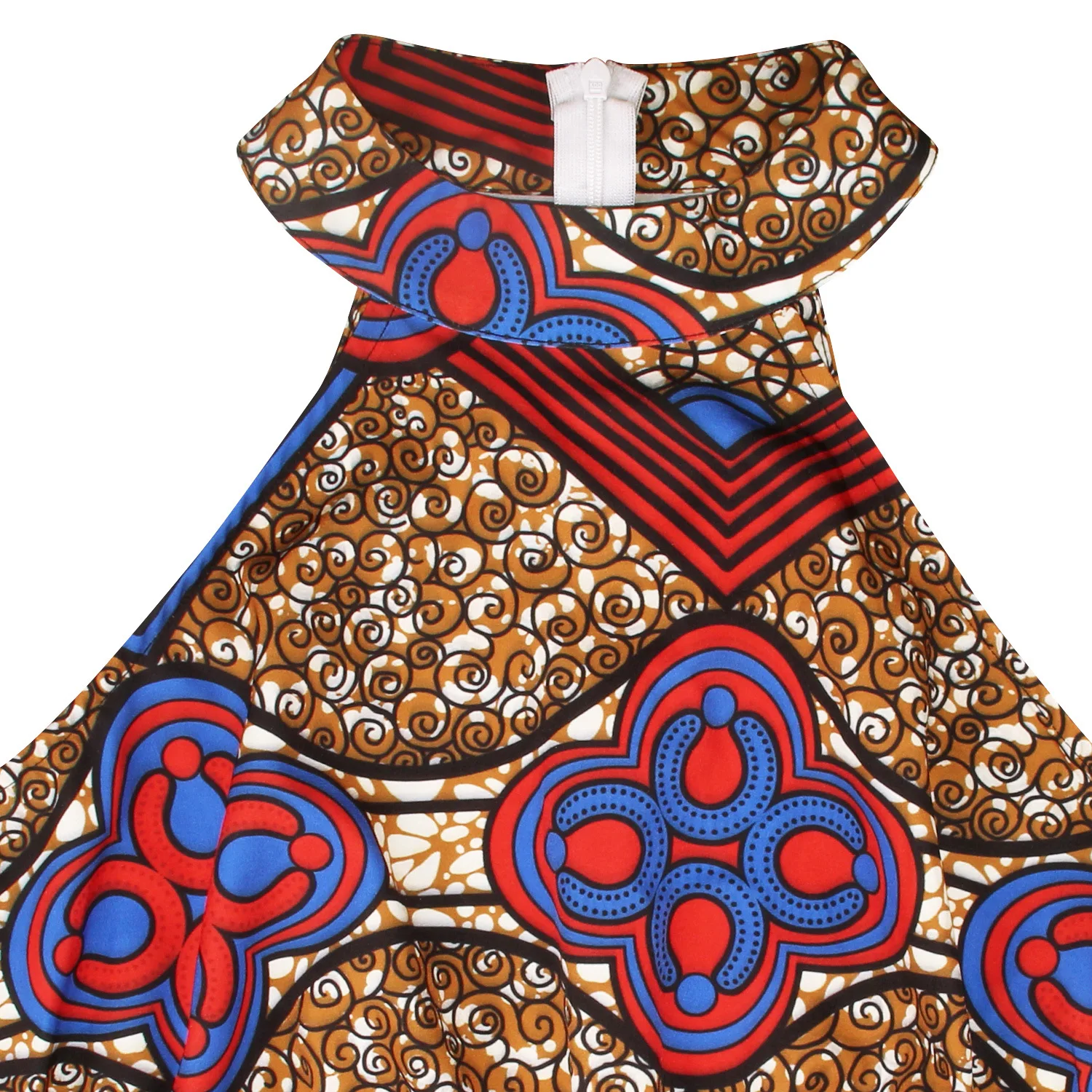 Robe longue africaine Wax Dashiki Ankara 57