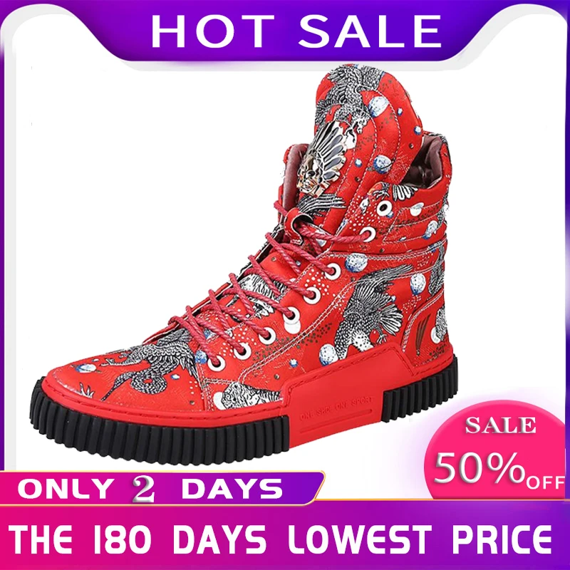 

2019 Big Size Men's Winter Shoes Luxury Warm Botines Hombre Fashion Mans Footwear 7#20/15e50