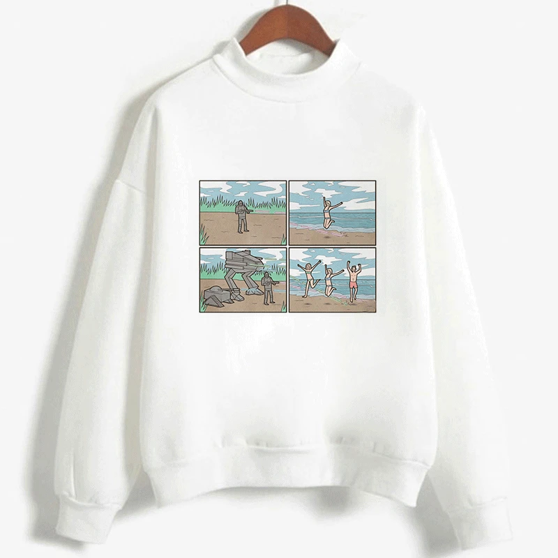 Sudadera Mujer, толстовки, Толстовка My Depression My Brain My тревога, озорство, с длинными рукавами, в стиле поп, Vogue, Harajuku, Забавный принт, для женщин - Цвет: 2990