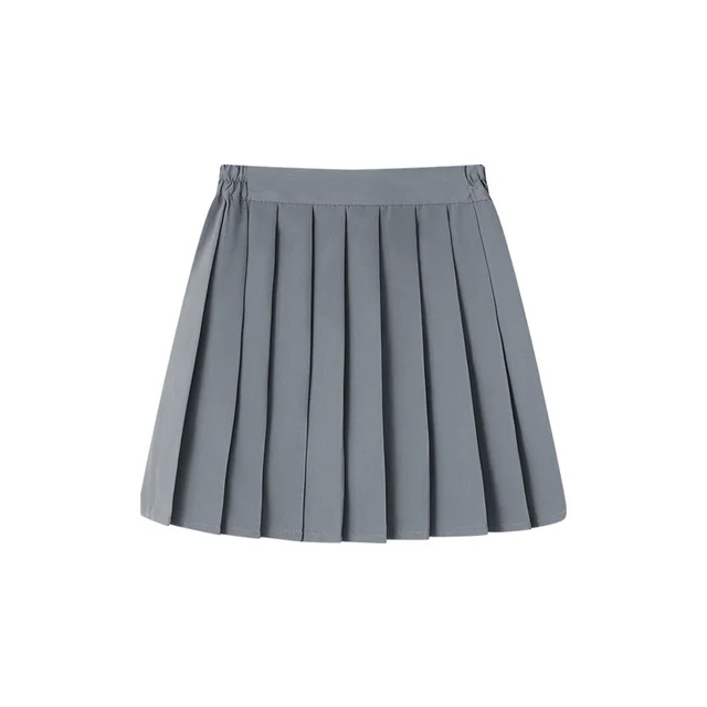 Short Gray Skirt Косплей Гермиона Грейнджер юбка аниме Поттер Гермиона короткая плиссированная шерстяная юбка Гриффиндор Поттер Cos костюм подарки дропшиппинг - Цвет: Short Gray Skirt