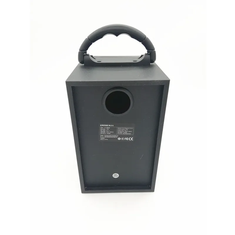 Портативный беспроводной Bluetooth динамик светодиодный дисплей fm-радио/TF/USB 3D объемный высокомощный бас сабвуфер для вечерние танцев