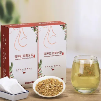 

Tartary Buckwheat Red Bean and Coix Rice Tea Health Bag 40 Packs of Qushi Tea 160g