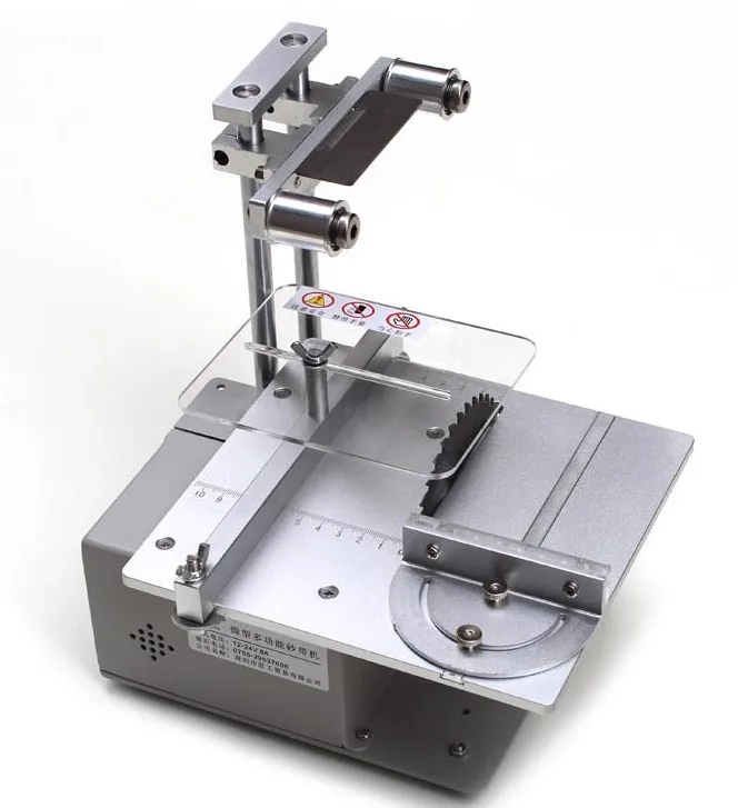 

4 в 1 Мини-раскроечный станок и ленточные шлифовальные машины 110V-240V ручная Деревообработка машина, модель "Сделай своими руками", ремесла режущая пила с мощности adap