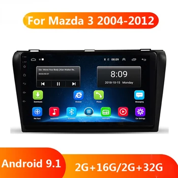 

Car DVD GPS Android 9.1 Car Radio Stereo Free MAP Quad Core 2 din Car Multimedia Player For Mazda 3 Mazda3 2004-2013 maxx axel