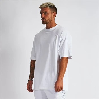 

Eli22 New 2020 men Summer Men's Short-Sleeved T-shirt Polyester Personalized Printed Round Neck Loose T-shirt Outdoor Runing