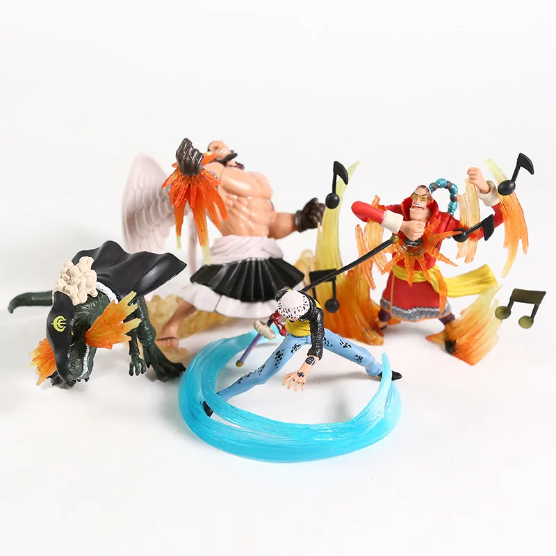Одна штука Choshinsei Trafalgar Law Urouge X Drake Scratchmen Apoo PVC Фигурки коллекционные игрушки 4