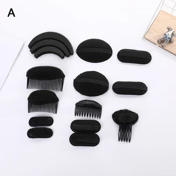 

High Women Sponge Volume Bump Inserts Hair Bases Hair Styling Tools Hair Bump Up Combs Clips Hair Accessories KTC 66