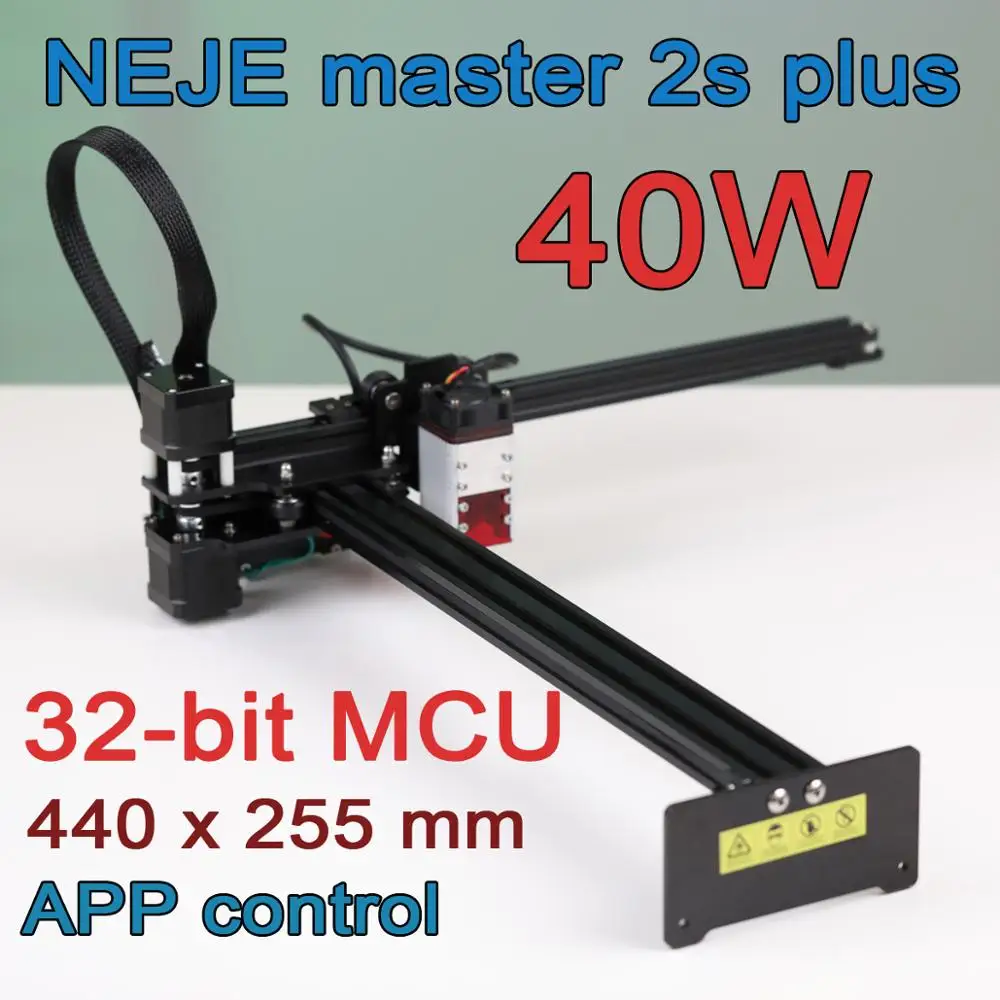 2021 NEJE Master 2S Plus 255 x 440 mm Professional Laser Engraving Machine Laser Cutter - Lightburn - Bluetooth - App Control