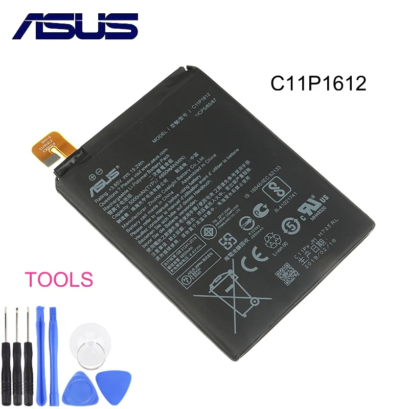 Asus C11p1612 Original Battery For Asus Zenfone 4 Max Pro Plus Zc554kl X00id 5 5 5000mah High Capacity Mobile Phone Batteries Aliexpress