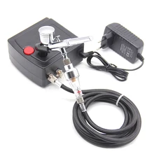 Мини-экшн-Аэрограф, пистолет-распылитель набор воздушных компрессоров художественная Татуировка-картина Маникюр Ремесло торт Спрей модель воздуха кисть маникюрный набор