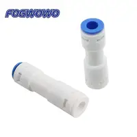 1/4” No-return Straight Connector One-Way Check Valve Reverse Quick-Connect Connetor Irrigation Aquarium Fittings 2 Pcs 1