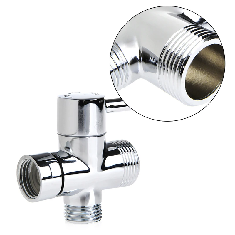 T-adapter 3 способа клапан для дивертера ванной Туалет Биде Опрыскиватель душевая головка j6pdоптовая и Прямая поставка