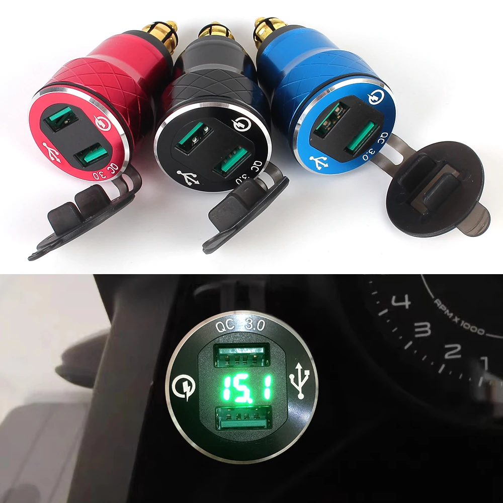 

Адаптер питания с двумя USB-портами для BMW R1200GS R1250GS F800GS R1250 GS R1200rt