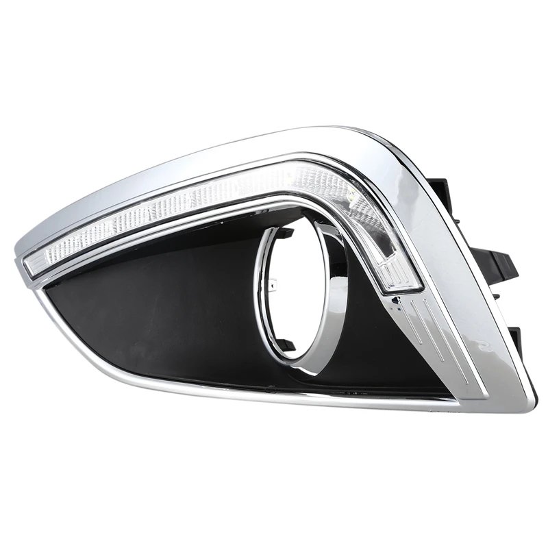  LED DRL Daytime Running Light Fog Lamp 12V Car Running Lights for Hyundai IX35 Ix 35 2010-2013 - 4000309178584