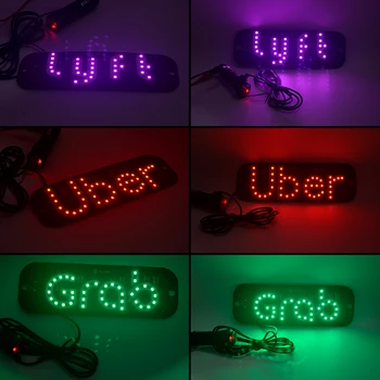 

1PCS Tcart blue red green 1210 45smd always bright Taxi LED Sign 7*14cm 5 Color Changeable Taxi light with 4.5w 12V Car taxi lig