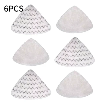

6pcs Mop Pad Cover For Bissell Powerfresh 20781, 2165, 20781,1544Z,1544 Series Steam Mopping Cloth Cleaning Pads Cloths Vacuum