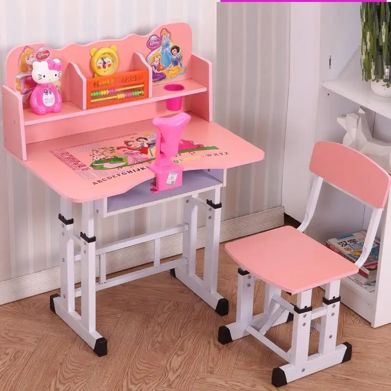 Toddler Pour Baby Desk And Chair Tavolo Per Tavolino Scrivania Bambini Adjustable Kinder Bureau Enfant Study Table For Kids