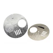 2 шт пчела из нержавеющей стали улей двери 12,4 см, 6,8 см круглые пчелы гнездо двери отверстия для пчеловодства apculture аксессуары