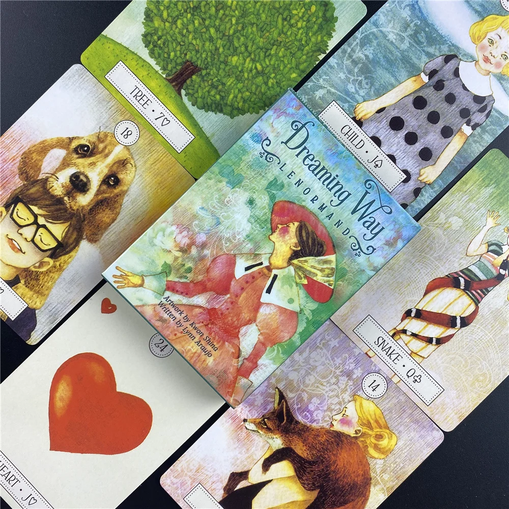 Карточка Таро для взрослых dreamway Lenormand английская версия карты гадания судьбы