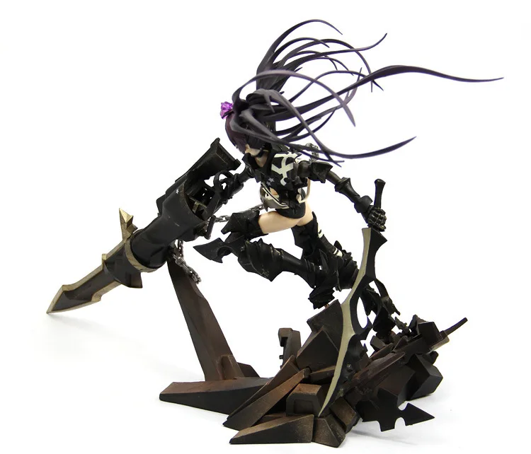 Японское аниме IBRS Insane Black Rock Shooter сексуальная девушка ПВХ фигурка Модель лезвия Косплей украшения игрушки бренд Brinquedos