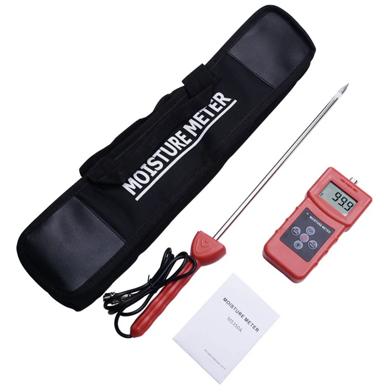 

High Frequency MS350a Moisture Meter for Soil ,Silver Sand,Chemical Combination Powder,Coal Powder Chemical Powder