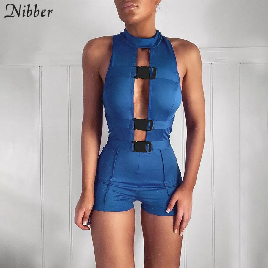 Nibber осень сплошной сексуальный полый костюм женский без рукавов активный Wear2019 Мода Дикий уличный Повседневный Спортивный костюм mujer
