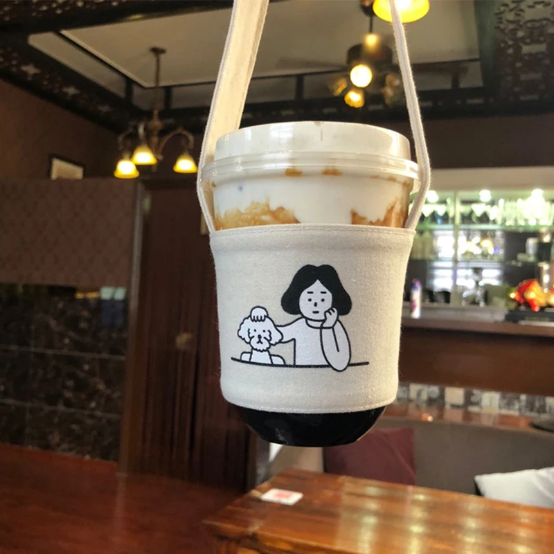 Портативный мешок чашки бутылки воды крышка для молока, чая, сока, кофе удобные кружки для питья экологичные