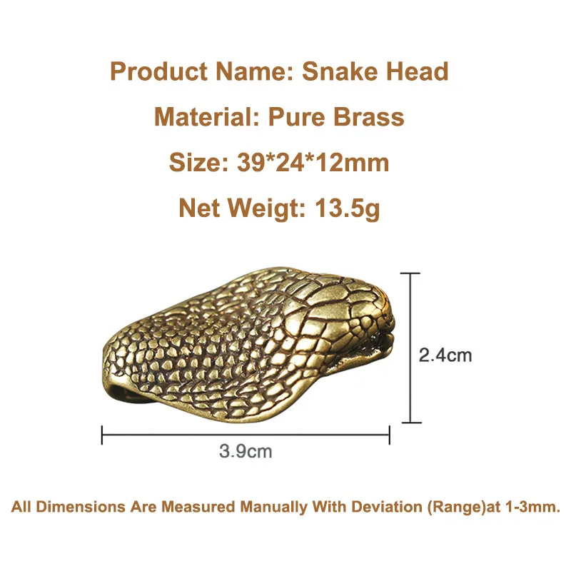 snake head keychain pendants (3)