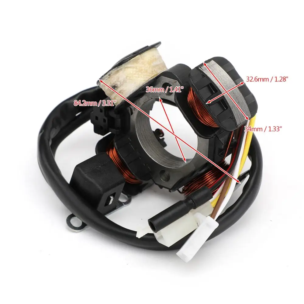 Areyourshop для Suzuki AG100 адрес V100 1991-2000 Магнето генератор, Двигатель статора катушки 32101-41D01 скутер Мотор