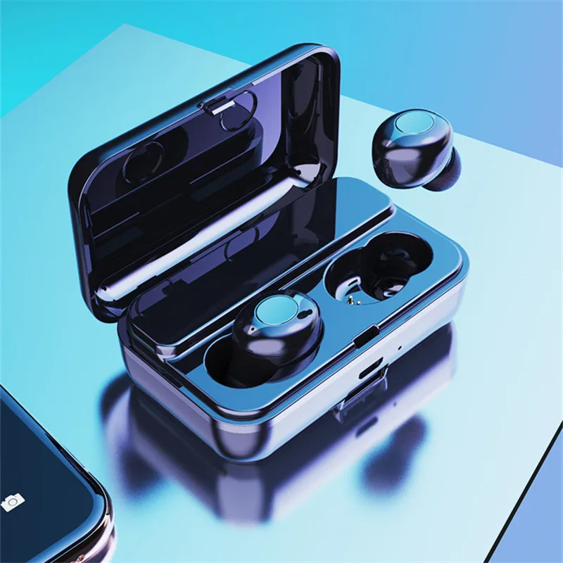 TWS беспроводные bluetooth наушники звук стерео bluetooth 5,0 IPX5 Водонепроницаемый сенсорный Авто пара наушники для IOS/ANDROID телефона