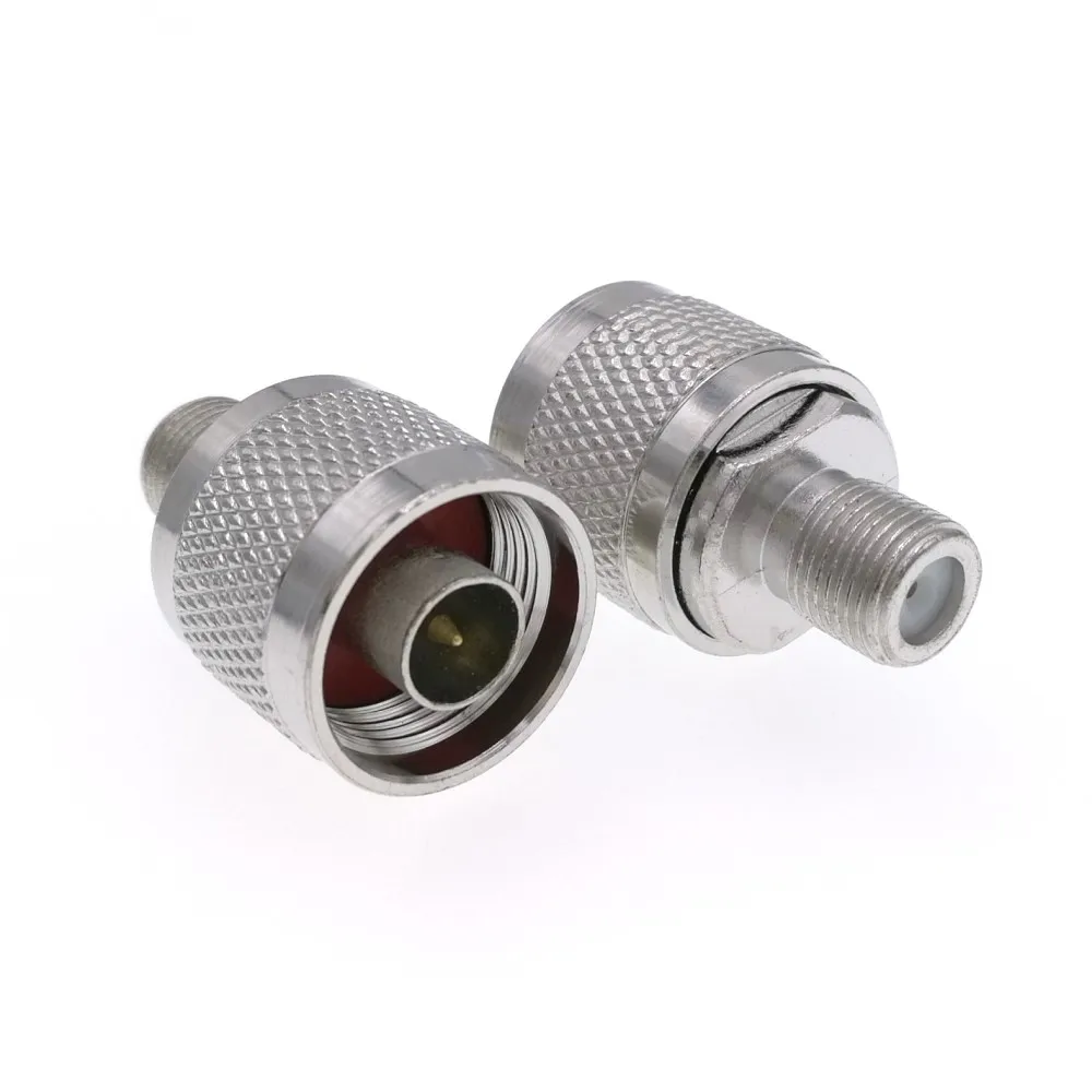 50 шт. N штекер к F разъему RF адаптера цинковый сплав|plug adapter connector|plug connectorplug f |