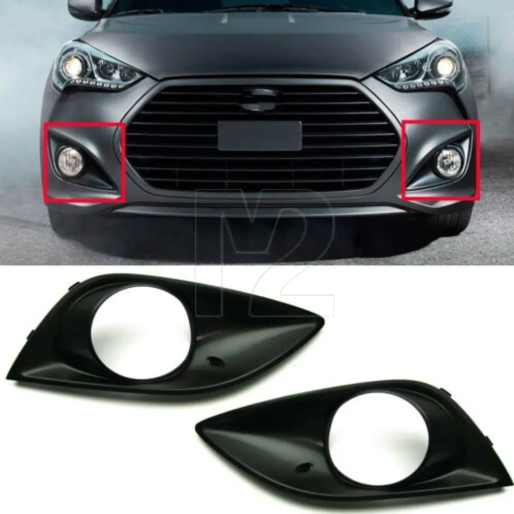 Front Bumper Fog Lamp Cover set LH RH For 2011-2017 Hyundai Veloster OEM Parts 865232V500 | Автомобили и мотоциклы