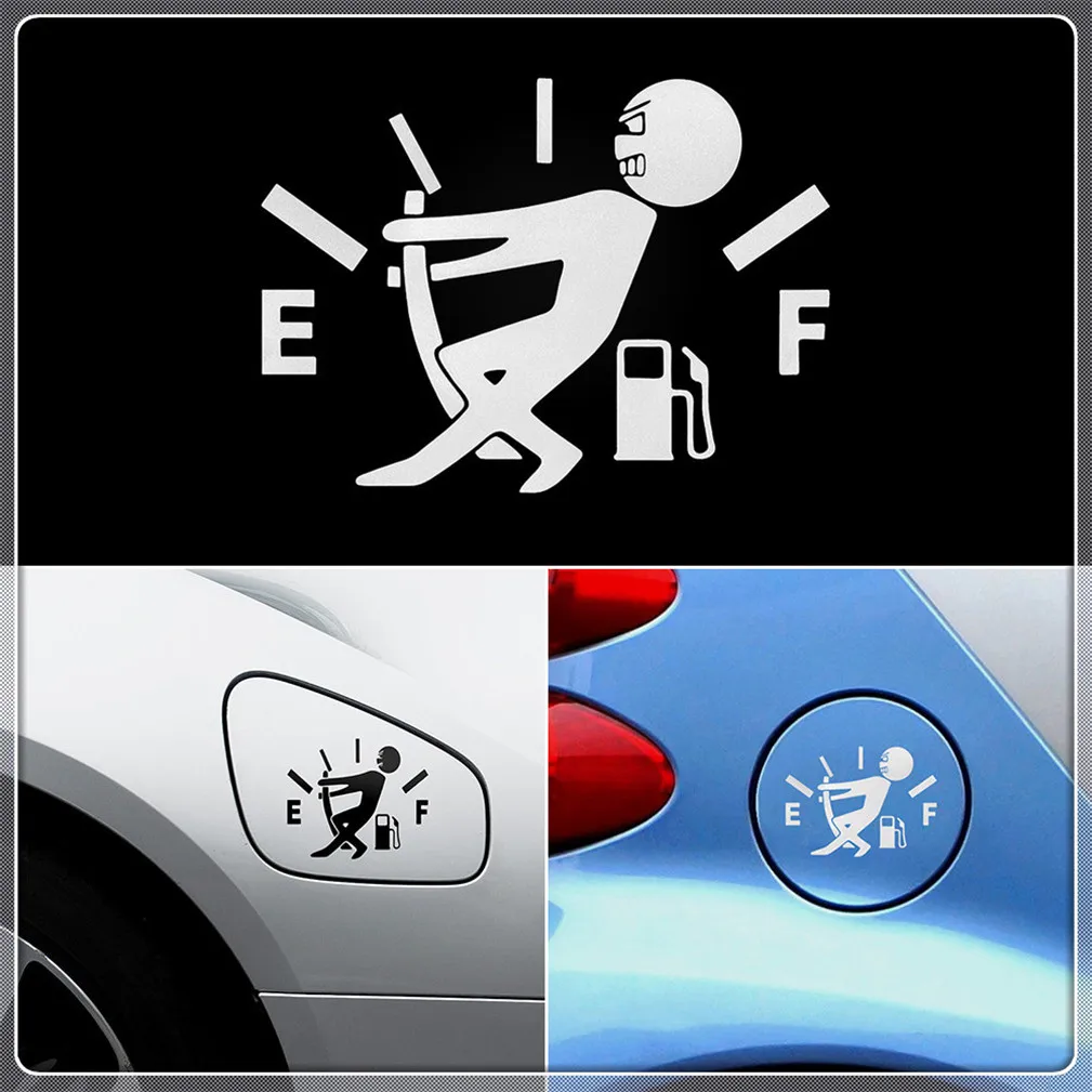 

car oil Fuel Tank Vinyl Sticker Decal for Renault Alaskan Trezor Talisman Kwid Espace Kangoo EZ-GO Captur Arkana Ondelios