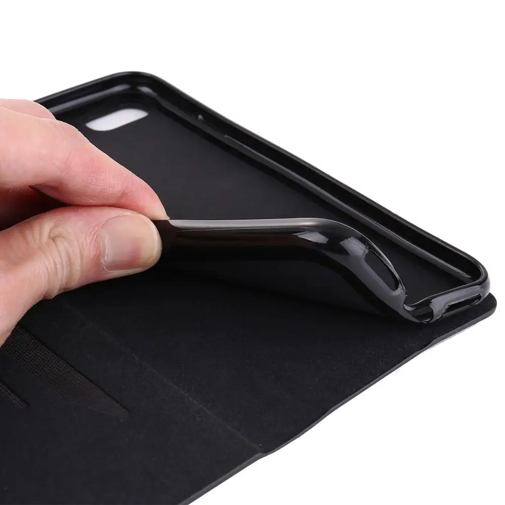 Кожаный чехол книжка из углеродного волокна для Samsung A51 A71 A50 A70 A41 A40 A30 A20E A20