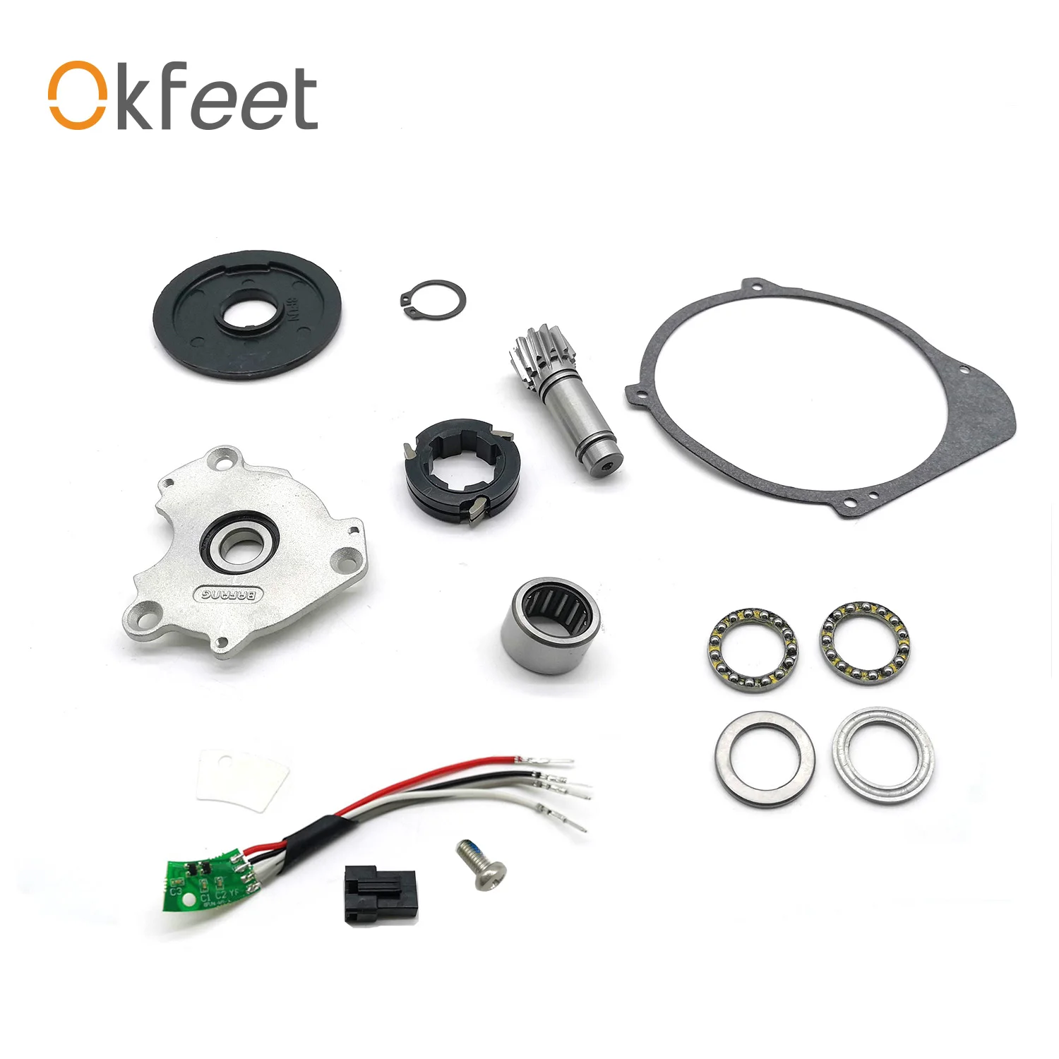 Best Okfeet BBS01 BBS02 Bafang Mid Motor Accessories Electric Bicycle Assembling Components Bike Installation Parts Bearing 6