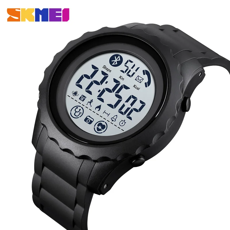 Skmei Sport Smart Watches Waterproof Bluetooth Wristwatch Pedometer