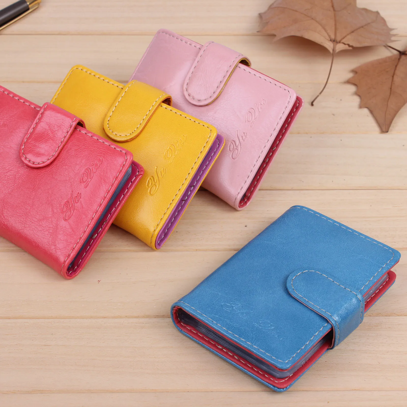 

Manufacturers Direct Selling Taobao Supply of Goods Card Bit More Color Korean-style Wallet Women's Fashion Creative Wallet Curr
