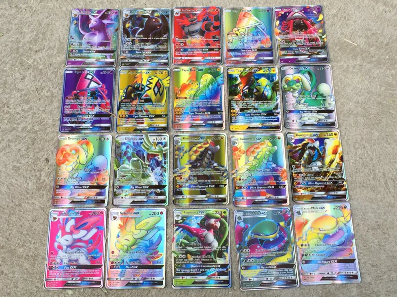  TAKARA TOMY 300pcs GX pet elf magic baby Pokemon card popular interactive card game