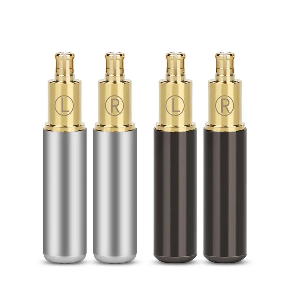 2pair Earphone MMCX Male Pin Adapter For ESW750 770H 990H MSR7B A2DC ADX5000 Hifi Headphone Plug Beryllium Copper Jack
