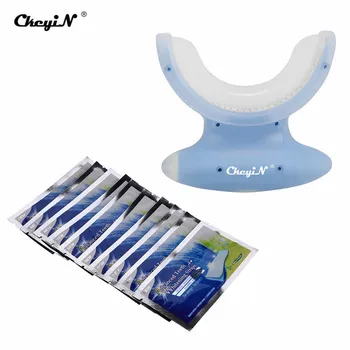 

Washable Automatic Electric Toothbrush Sonic Vibration Oral Cleaning Teeth Cleaner Tooth Brush with 10pcs Teeth whitening strips