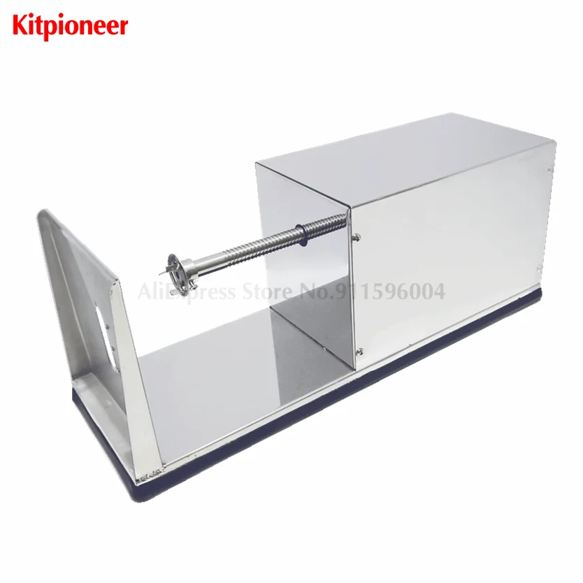 Stainless Steel ITOP Electric Twister Tornado Spiral Potato Slicer Cutter French Fries Cutter Vegetable Fruit Tools 50/60Hz