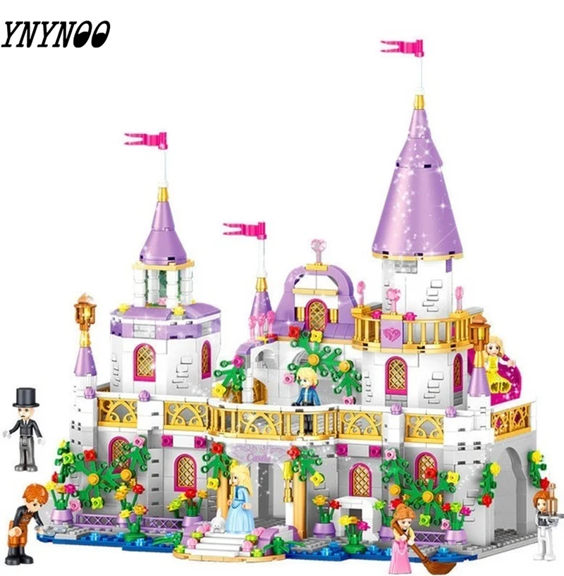 

731pcs Princes Windsor Castle Friend Girl DIY Model Building Blocks Compatible with LEGOing Toys Girl Children Christmas Gifts