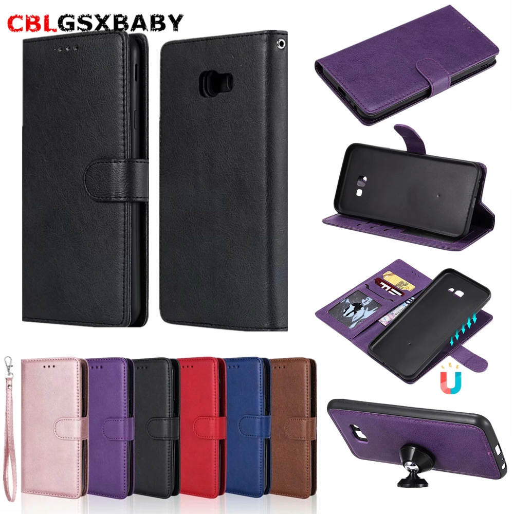 

2 in 1 Phone Case For Samsung A10 A20 A30 A40 A60 A70 M20 M30 J3 J5 J7 J4 J6 J8 A6 A7 A8 A9 A5 A3 Leather Wallet Magnetic Cover