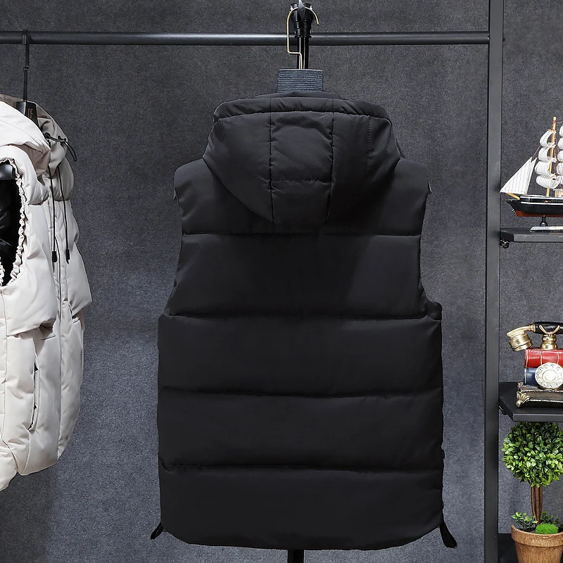 Повседневный жилет размера плюс 8XL 7XL 6XL 5XL 4XL, мужские куртки осень-зима, толстые жилеты, мужские пальто без рукавов, мужской теплый жилет для мужчин