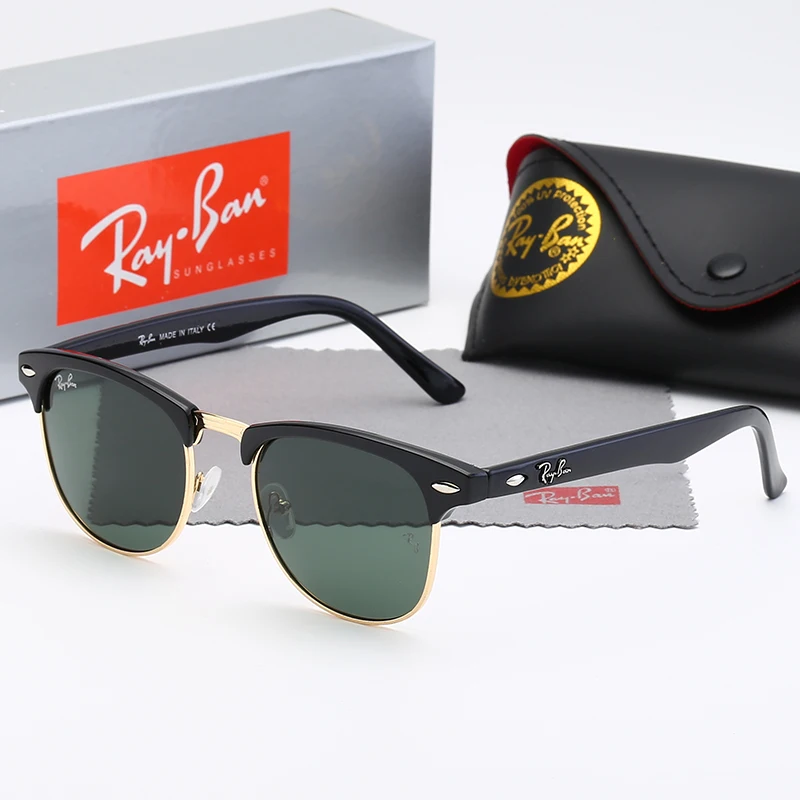 

Erilles Rayban- Original Outdoor Sunglasses Brand Designer fashion Eyeglasses gafas For Mens Womens Sun Glasses gift 321 ordesrs