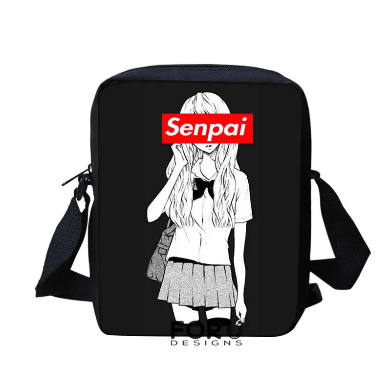 Sugoi Senpai аниме Waifu рюкзак для девочек-подростков 3 OCS/комплект школьных сумок, комплект детской сумки на плечо, сумка-портфель Mochila Infantil - Цвет: Z5095E