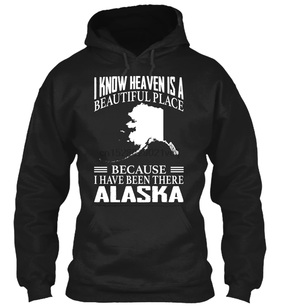 Мужская толстовка с длинным рукавом ALASKA HEAVEN женская уличная одежда