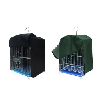 

Square Birdcage Cover Parrot Cage Blackout Sunscreen Rainproof Cloth Light-proof Shading Cover Thicken Ordinary Style
