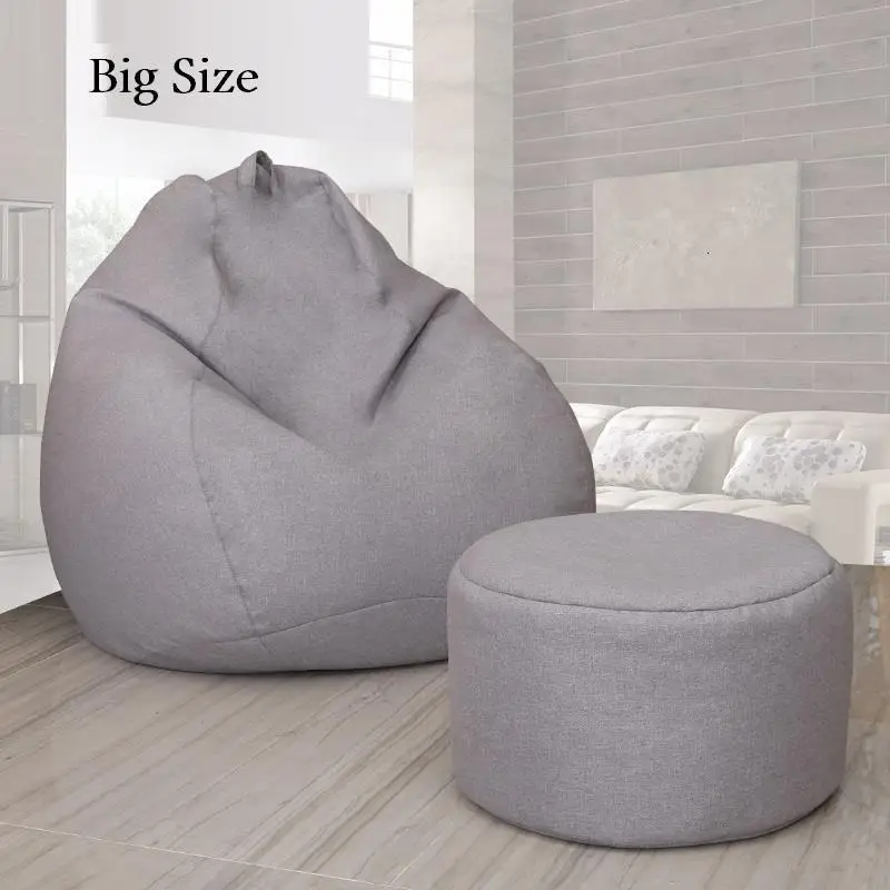 Version G Poef Fauteuil Ouro Sedie Zitzak Pouf Copridivano Silla Armut Koltuk компьютерная односпальная кровать Beanbag стул Cadeira Bean Bag Диван - Цвет: Version G